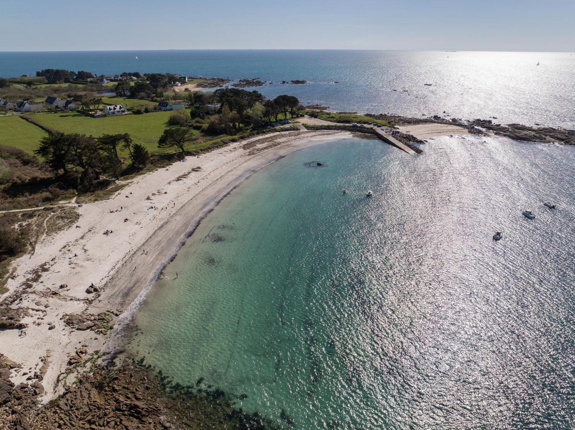 La Longere De La Plage Trégunc Buitenkant foto