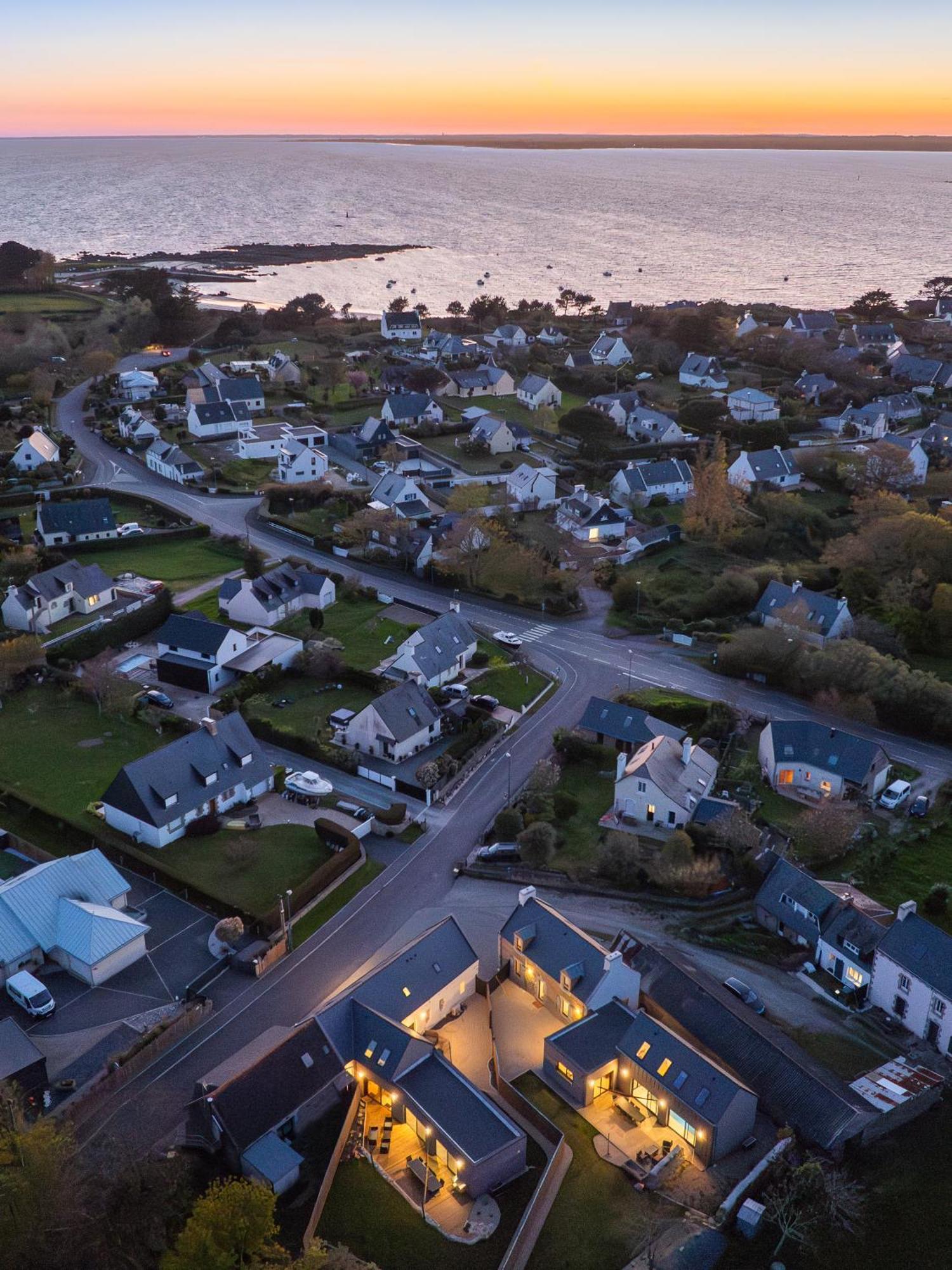 La Longere De La Plage Trégunc Buitenkant foto